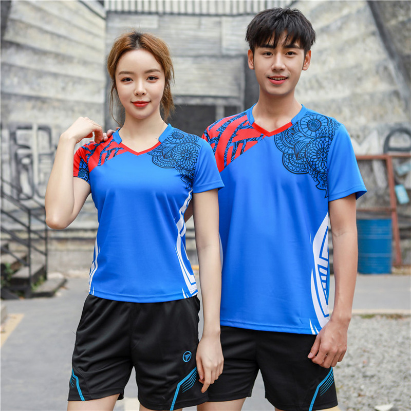 Table Tennis Uniform - Nuova maglietta tenis uomo/donna, maglietta da