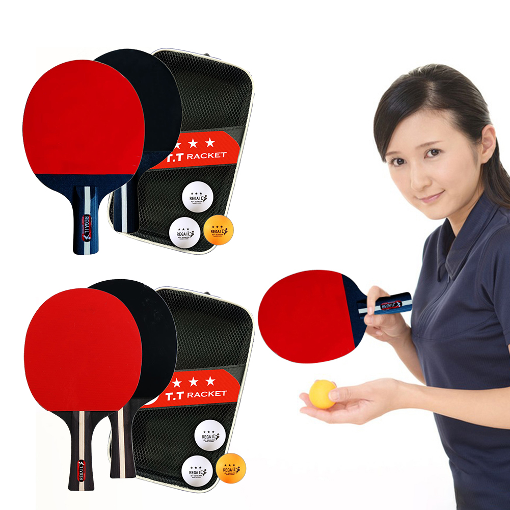 Table Tennis Kit Bag - Set di Racchette da Ping Pong