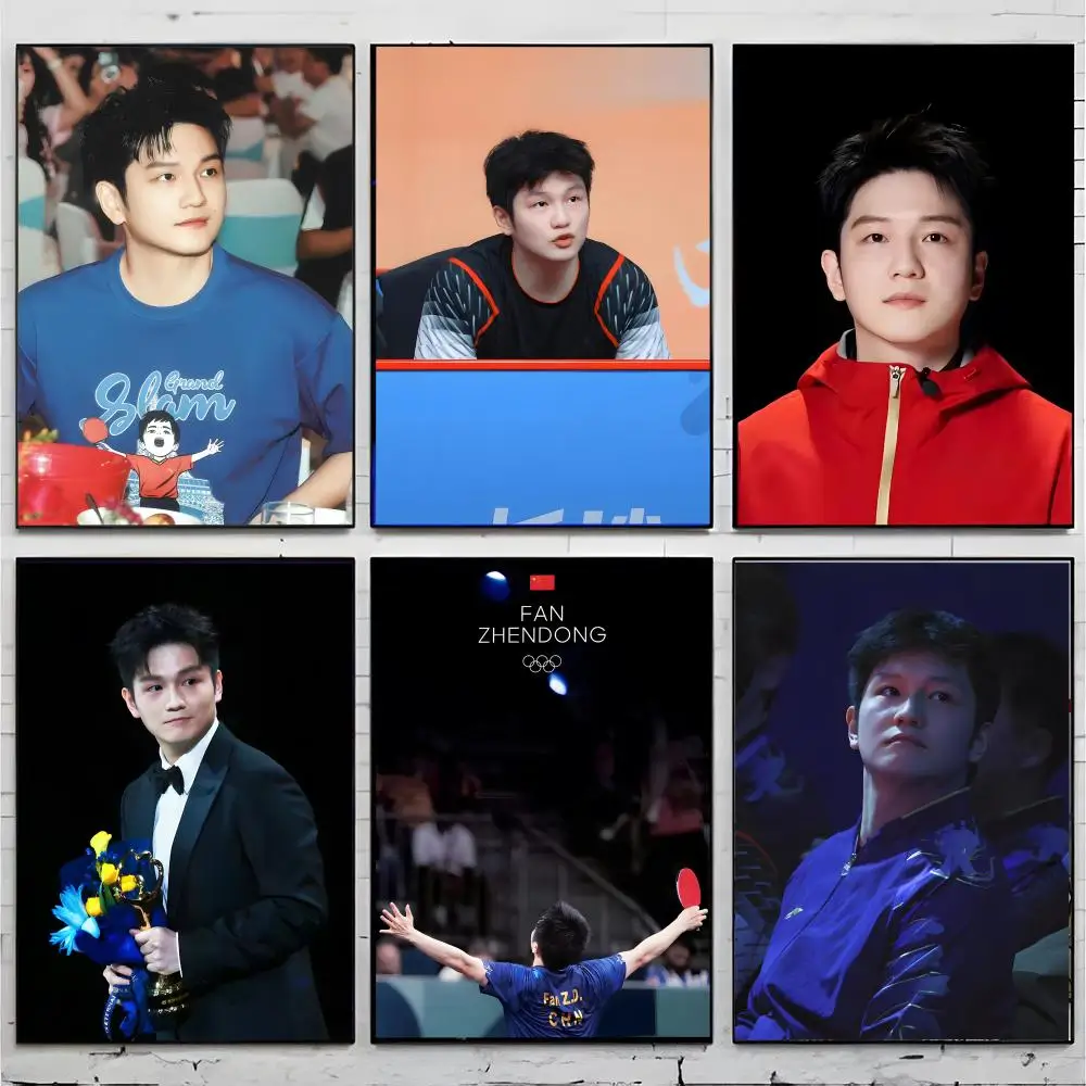 Table Tennis Zhendong - Poster di Fan Zhendong, atleta di