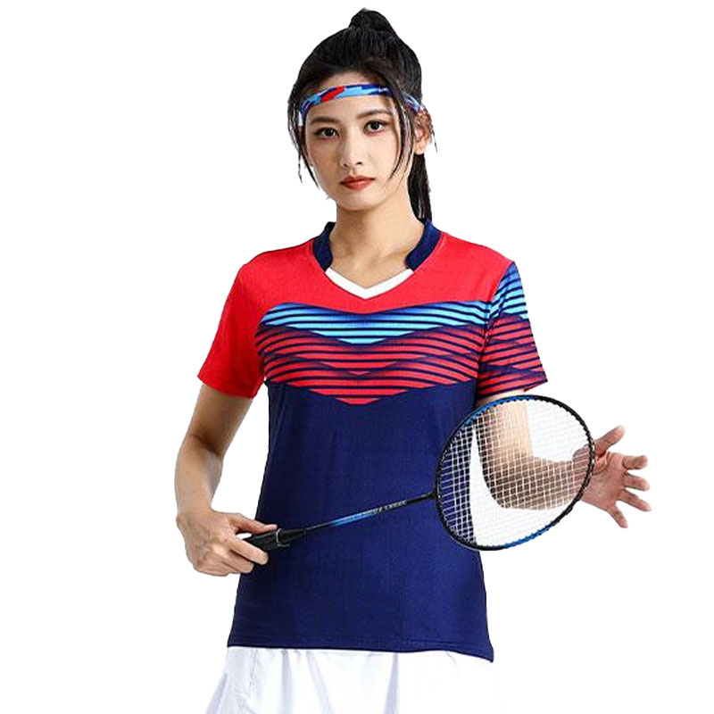 Table Tennis Volleyball - Camicie da badminton Donna Patchwork Golf