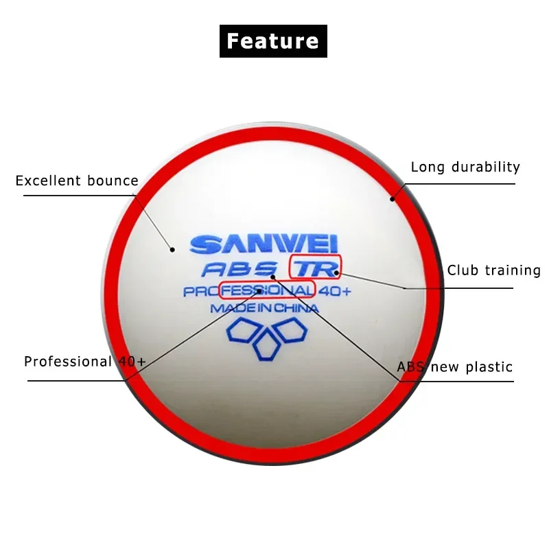 Palline da ping pong SANWEI-AB - Table Tennis Zlc recensione e prezzo