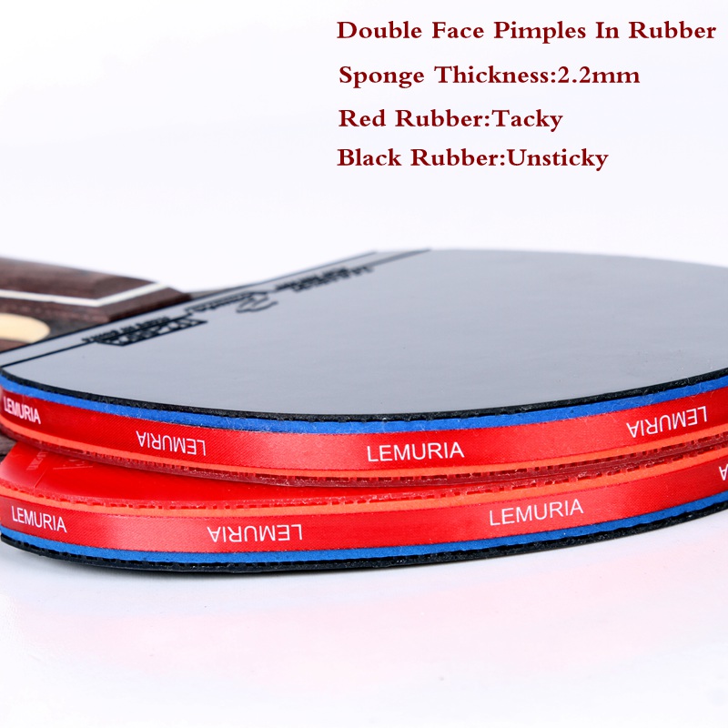 Lemuria EBENHOLZ - Racchetta d - Table Tennis Forehand Rubber recensione e prezzo