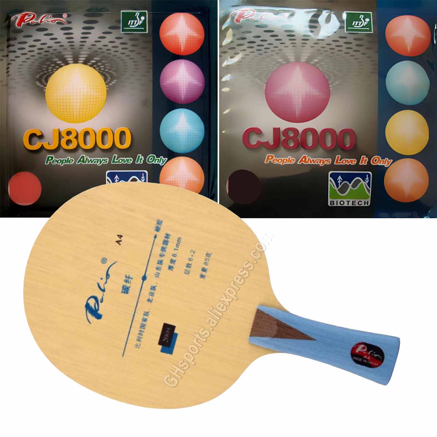Racchetta Pro Combo Palio A4 A - Table Tennis Grip Types recensione e prezzo