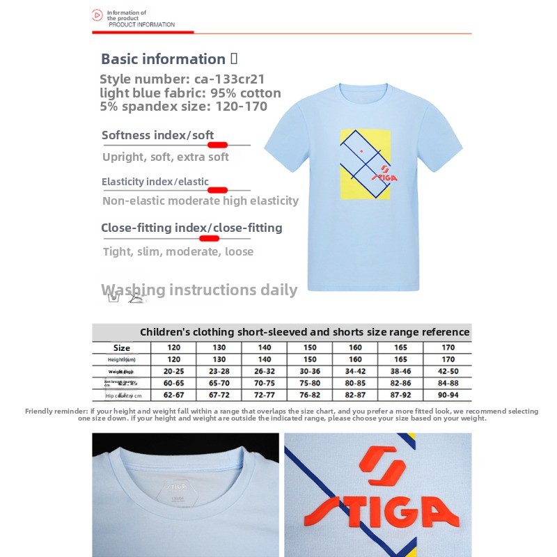 STIGA divisa da ping pong per  - Table Tennis Uniform recensione e prezzo