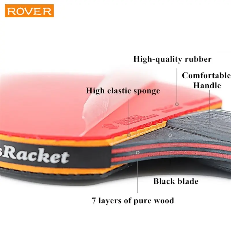 5/6 Star Racchetta da ping pon - Table Tennis Kit Bag recensione e prezzo