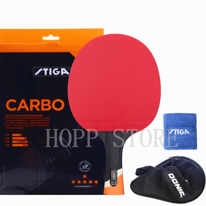 STIGA 6 Star racchetta offensi - Table Tennis Forehand Rubber recensione e prezzo